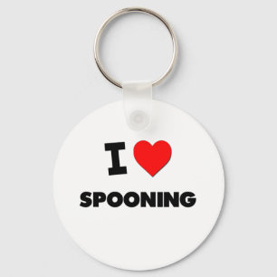 Porte-clés J'adore le Spooning