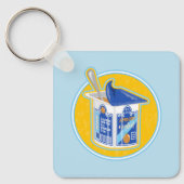 Porte-clés J'adore le yaourt d'abricot (Recto)