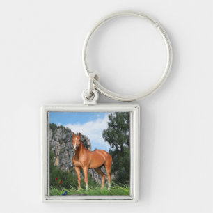 Porte-clés J'adore les chevaux
