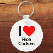 Porte-clés j'adore les cuisinières à riz (Recto)