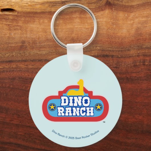 Porte-clés J'adore les dinos | Dino Ranch (Verso)
