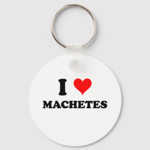 Porte-clés J'adore les Machetes