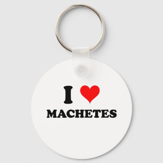 Porte-clés J'adore les Machetes (Recto)