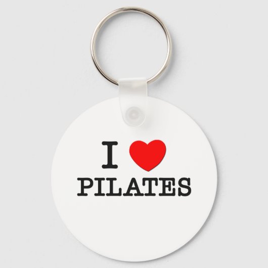 Porte-clés J'adore les Pilates (Recto)