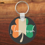 Porte-clés J'adore l'Irlandais ! (Recto)