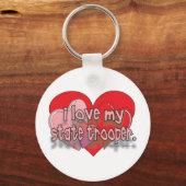 PORTE-CLÉS J'ADORE MA TROUPE D'ÉTAT (Recto)