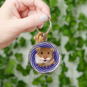 Porte-clés J'adore mon hamster (Main)