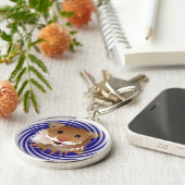 Porte-clés J'adore mon hamster (Côté)