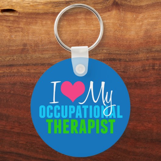 Porte-clés J'adore mon OT (Verso)