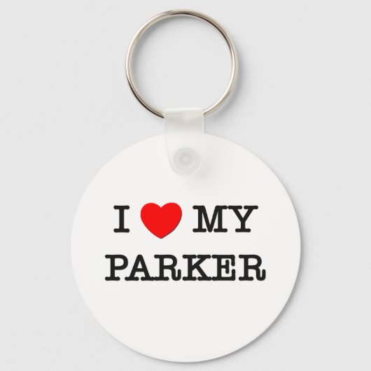 Porte-clés J'adore mon PARKER (Recto)