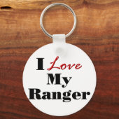 Porte-clés J'adore mon Ranger (Recto)