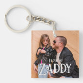 Porte-clés J'adore mon Zaddy (Devant)