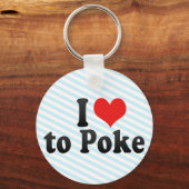 Porte-clés J'adore pisser (Recto)