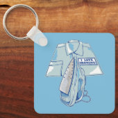 Porte-clés J'adore repasser (Recto)