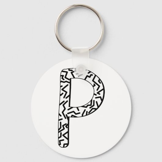 Porte-clés Jaggy P (Recto)