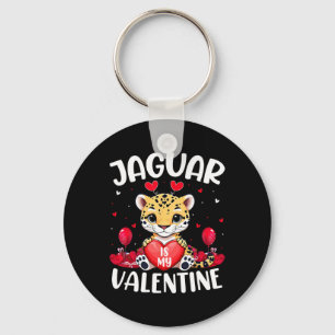 Porte-clés Jaguar Est Mon Coeur Saint Valentin Jaguar Valenti