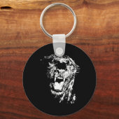 Porte-clés Jaguar noir (Recto)