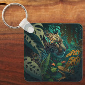 Porte-clés Jaguar Porte - clé de la jungle sauvage (Recto)