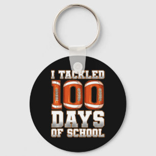 Porte-clés J'Ai Attaqué 100 Jours De Football Scolaire 1