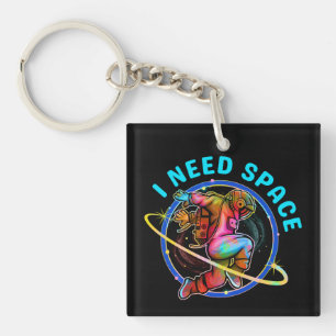 PORTE-CLÉS J'AI BESOIN D'ESPACE
