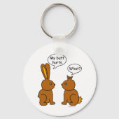 Porte-clés J'Ai Blessé Le Mur ! - Quoi ? (Verso)