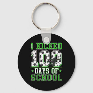 Porte-clés J'Ai Couché 100 Jours De Football Scolaire 100E Jo
