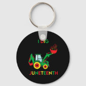 Porte-clés J'Ai Creusé JunetDix Poings Tractor Fun Toddler Bo (Verso)