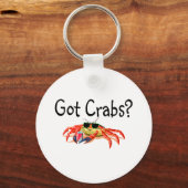Porte-clés J'ai des crabes (Recto)