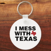 Porte-clés J'ai des ennuis avec le Texas (Recto)