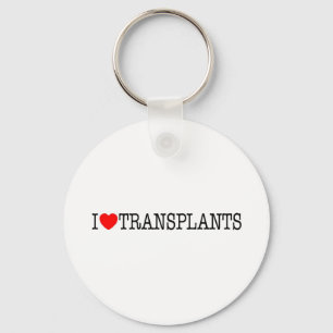 Porte-clés J'ai des transplantations cardiaques