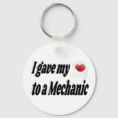 Porte-clés J'ai donné mon coeur à un mécanicien (Verso)