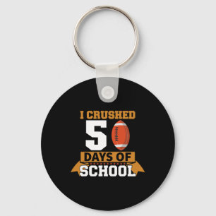 Porte-clés J'Ai Écrasé 50E Jour De Football Scolaire 50 Jours