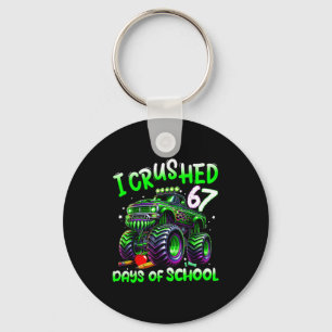 Porte-clés J'ai écrasé 67 jours d'école Monster Truck drôle 6
