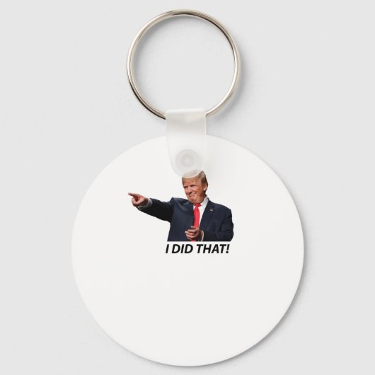 Porte-clés J'Ai Fait Ce Mème Trump (Recto)