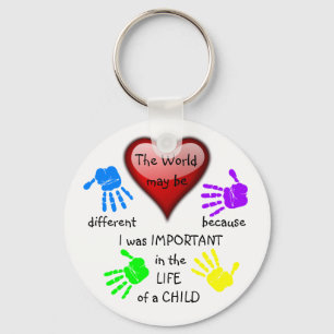 Porte-clés J'ai fait un ~ Keychain.1 de différence