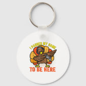 Porte-clés J'Ai Interrompu Mon Jeu Pour Être Ici Drôle Joueur (Recto)