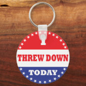 Porte-clés J'Ai Jeté Aujourd'Hui (Recto)