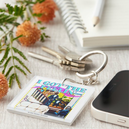 Porte-clés J'ai le Feelin' Tee (Devant Droit)