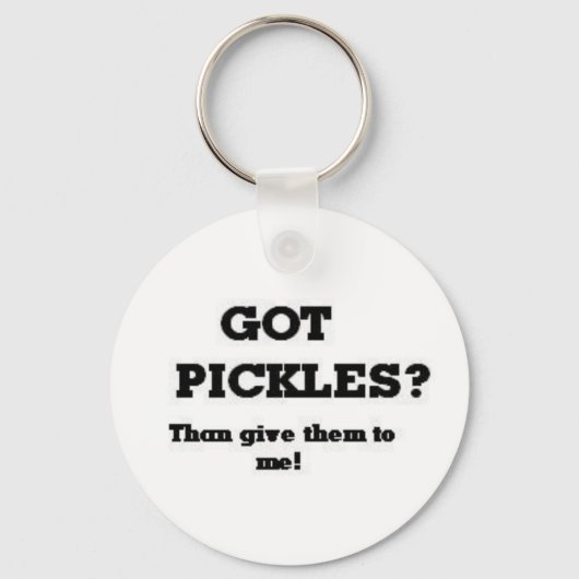Porte-clés J'ai le Porte - clé Pickles (Recto)