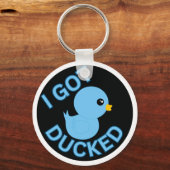 Porte-clés J'Ai Obtenu Bleu (Recto)