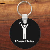 Porte-clés J'Ai Poopé Aujourd'Hui (Recto)