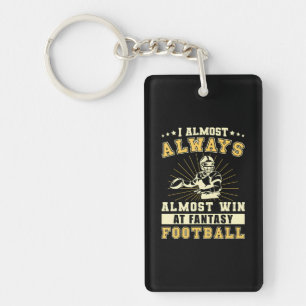 Porte-clés J'Ai Presque Toujours Gagné Au Football D'Imaginai