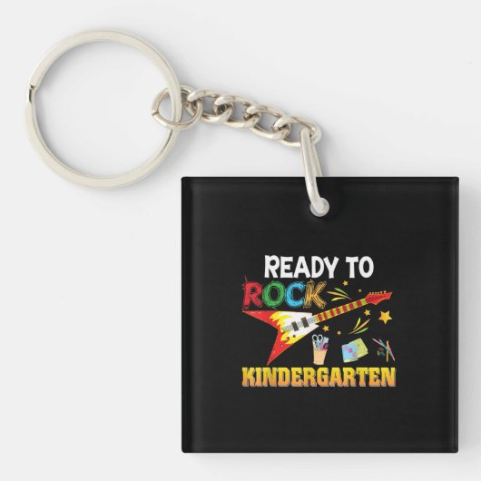 Porte-clés J'ai Ready To Rock (Devant)