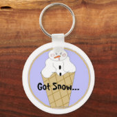 Porte-clés J'Ai Snow Snowman (Recto)