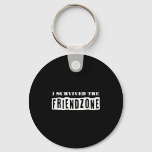 Porte-clés J'ai Survécu à la Zone d'Amitié Cadeau de la Saint