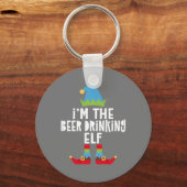 Porte-clés J'ai The Beer Drinking Elf Matching (Recto)