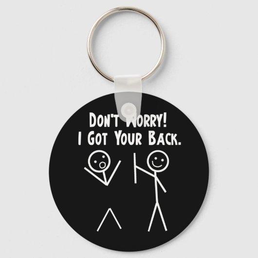 Porte-clés J'Ai Ton Dos ! (Recto)