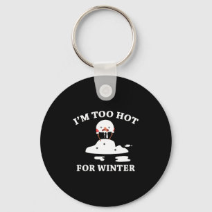 Porte-clés J'ai trop chaud pour l'hiver