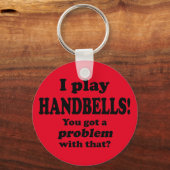 Porte-clés J'Ai Un Problème, Handbells (Recto)