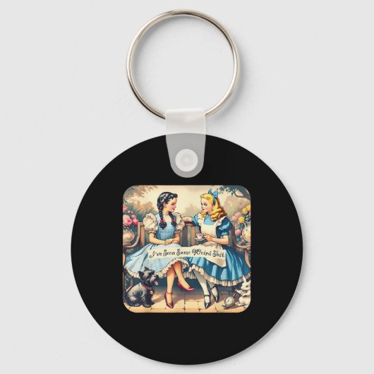 Porte-clés J'Ai Vu Un Peu Bizarre (Recto)